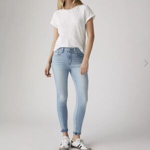 Levi's Sky Blue Skinny Jeans